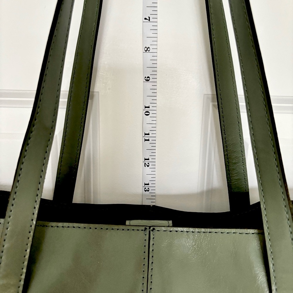 PATRICIA NASH Kemble Genuine Leather Sage Tote Shoulder Bag—NWT - Picture 16 of 16